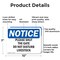 Signmission Please Shut The Gate Do Not Disturb Livestock, 10 in W x Rectangle, Aluminum OS-2PACK-NS-A-710-L-17589 - alternate 2